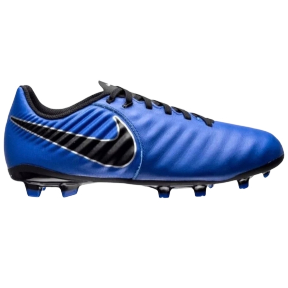 Nike Tiempo Legend 7 Academy FG Racer Blue/Black Kids Size 10 Kids